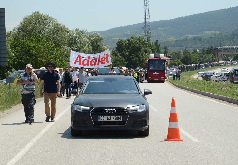 Chp Heyeti, 10. Günde İlk Mola Yerine Ulaştı