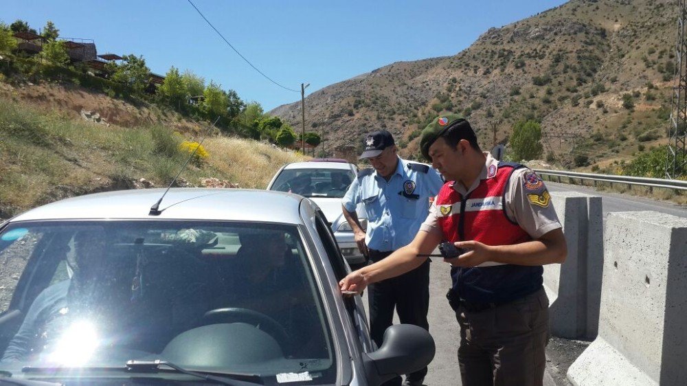 Jandarma Trafikten Bayram Denetimi