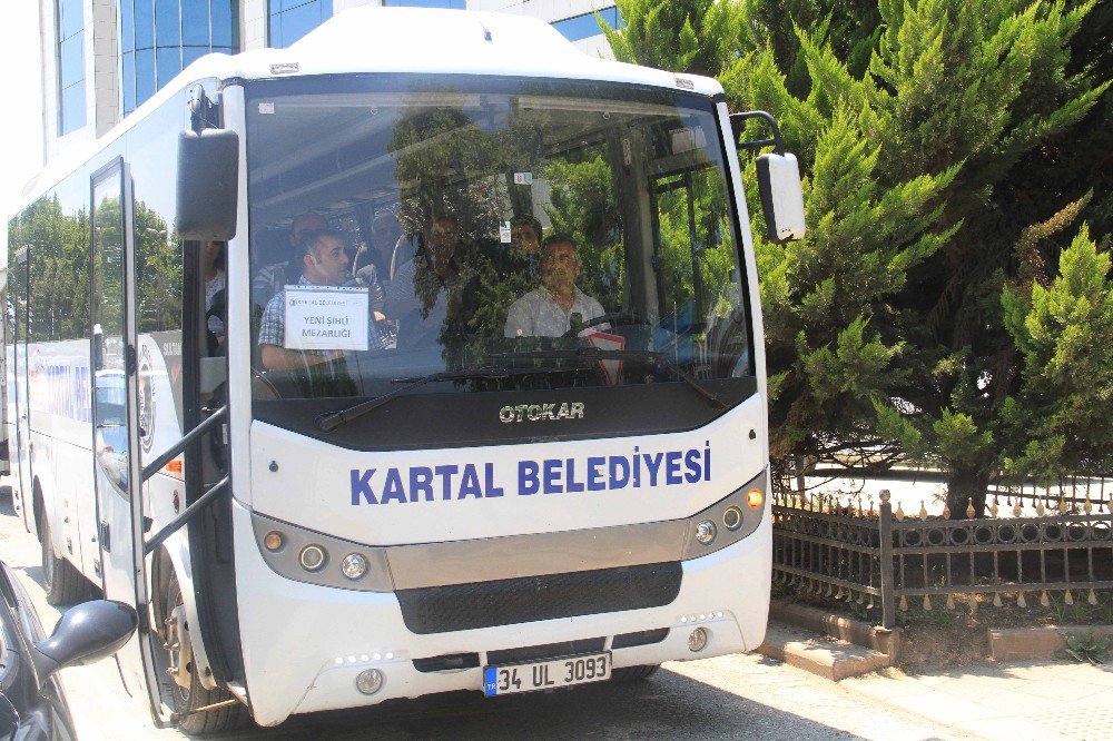 Kartal Belediyesinden Bayramda Ücretsiz Mezarlık Ulaşımı