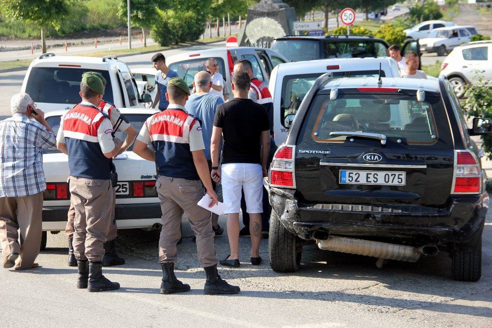 Samsun’da 6 Araç Birbirine Girdi: 9 Yaralı