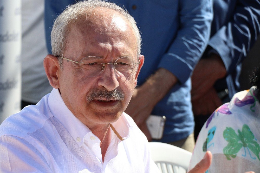 Kılıçdaroğlu: "Adalet Ve Kalkınma Partisi Genel Başkanı’na Geçmiş Olsun"