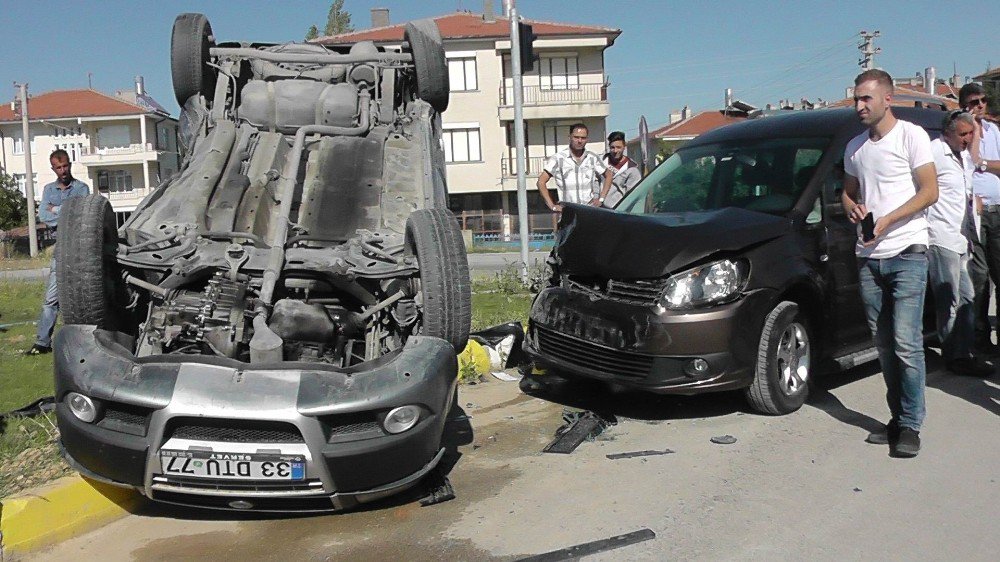 Kulu’da Trafik Kazası: 4 Yaralı