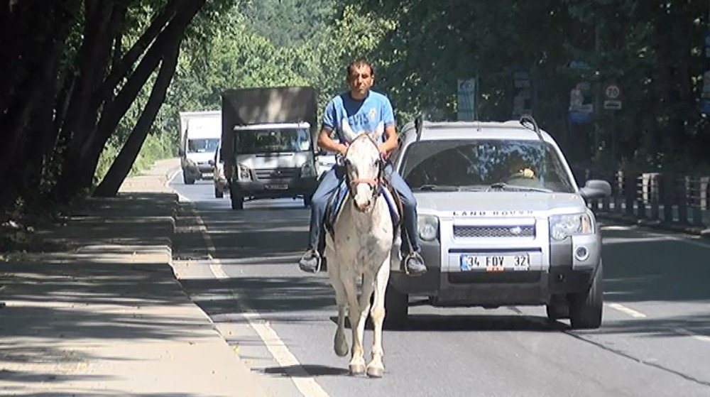 Asfalt Kovboyu Trafiği Alt Üst Etti