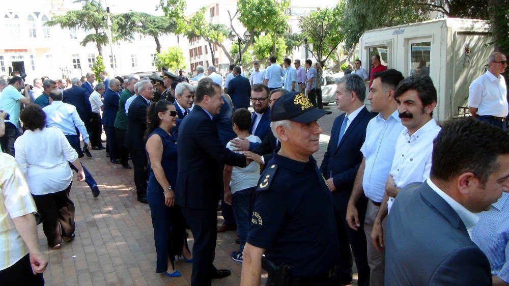 Tekirdağ’da Bayramlaşma Töreni Yoğun Katılımla Gerçekleşti