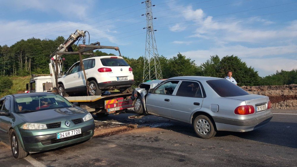 Zonguldak’ta Trafik Kazası: 8 Yaralı
