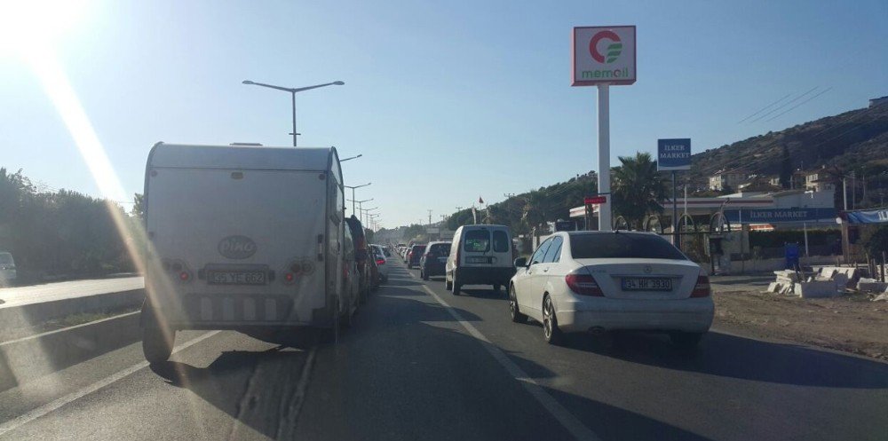 Tatilcilerin Dönüş Yolculuğu Başladı