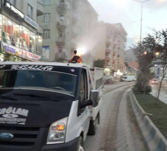 Hakkari’de Sivrisinek, Haşerelerle Mücadele Çalışması