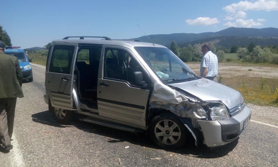 Su İçmek İstedi, Kullandığı Kamyonet Ağaca Çarptı