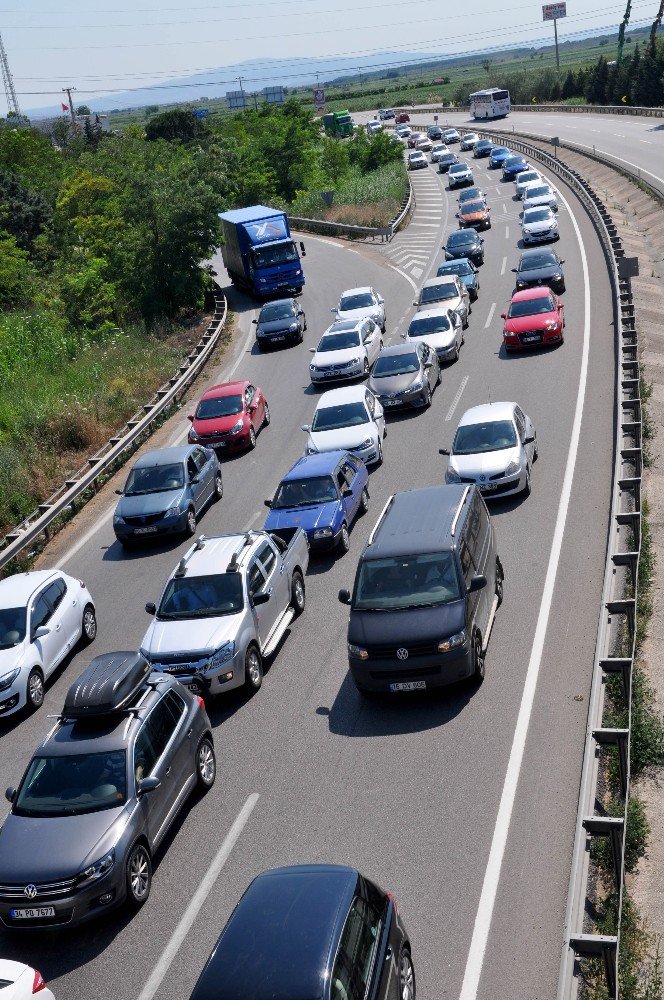 Bursa’da Bayram Tatili Sonrası Dönüş Yoğunluğu