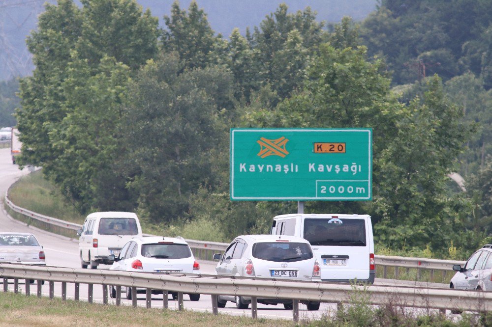 Boludağı’nda Tatilcilerin Dönüş Yoğunluğu Başladı