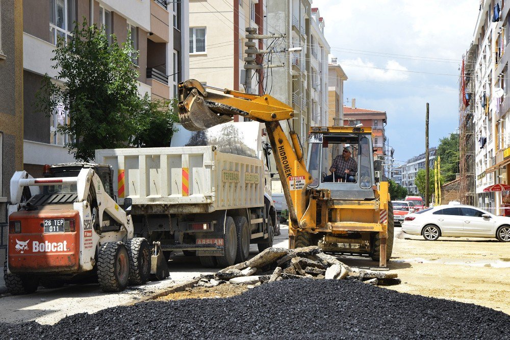 Tepebaşı Fen İşleri Hız Kesmiyor