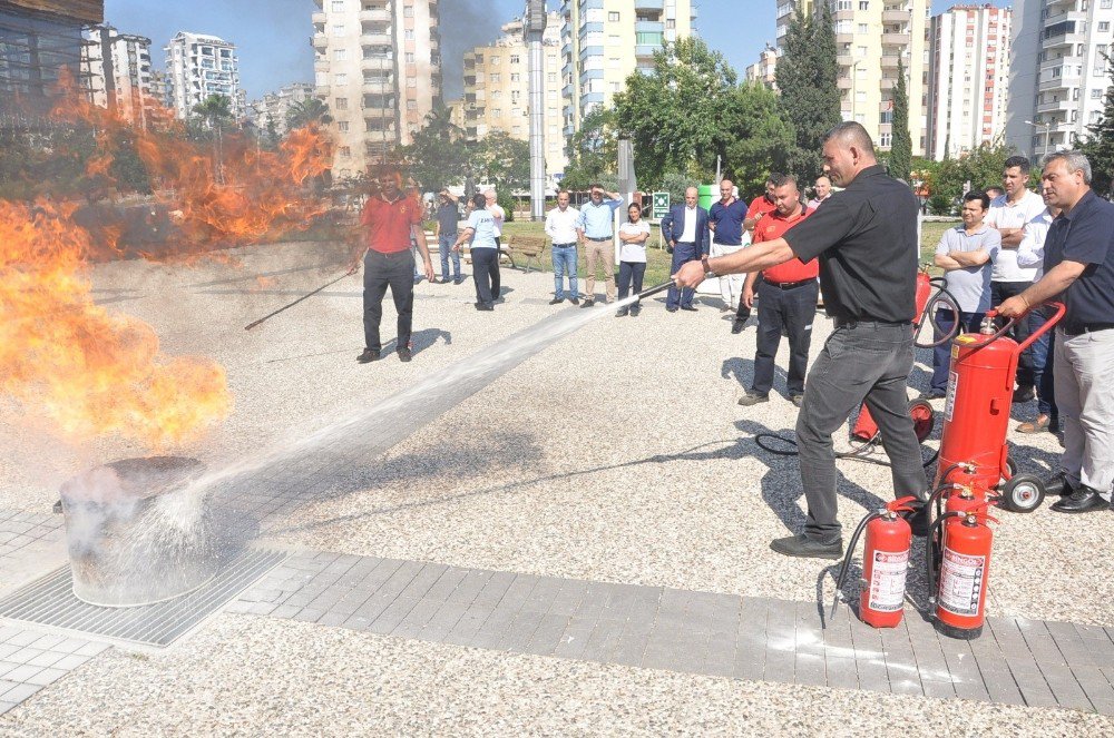 Çukurova’da Yangın Tatbikatı