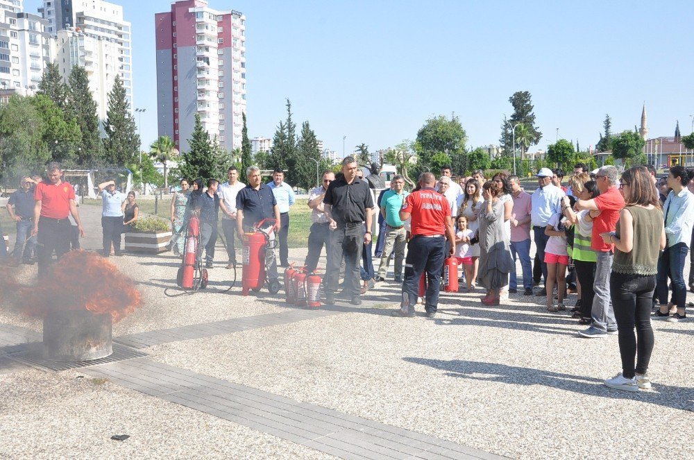 Çukurova’da Yangın Tatbikatı