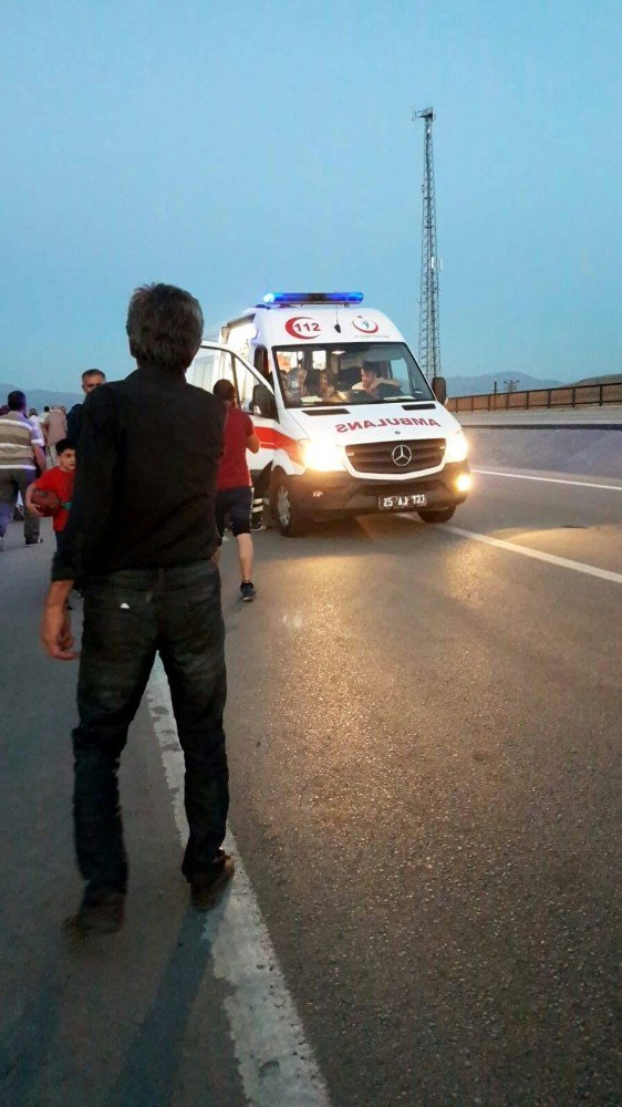 Erzurum’da Trafik Kazası: 8 Yaralı