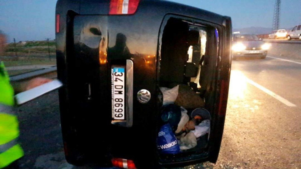 Erzurum’da Trafik Kazası: 8 Yaralı