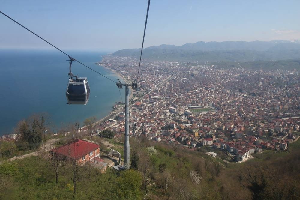 Bayramda Teleferiğe Büyük İlgi