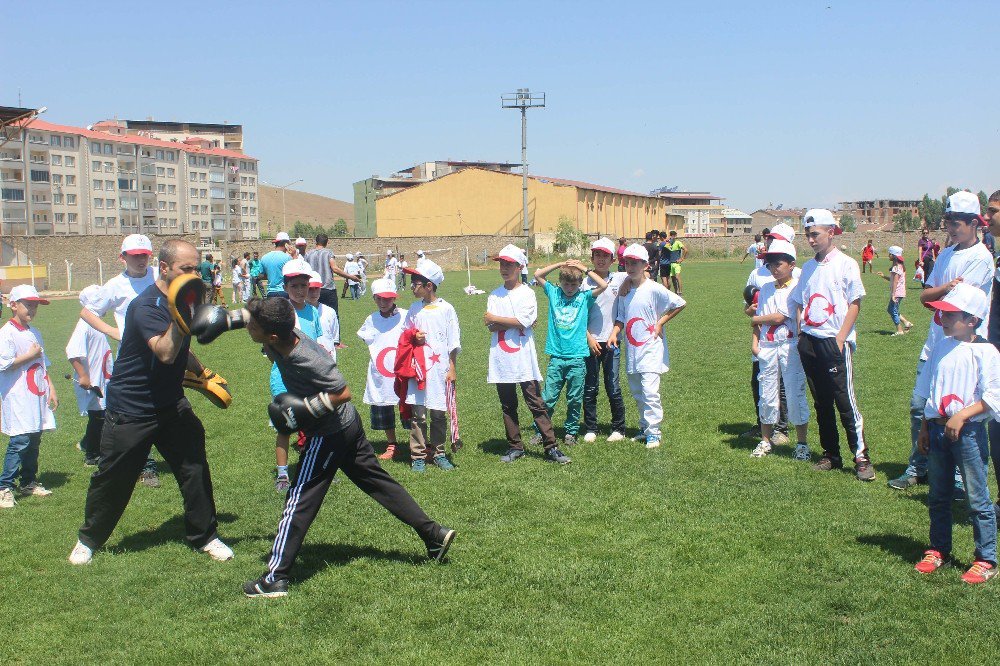 Muş’ta Yaz Spor Okulları Başladı