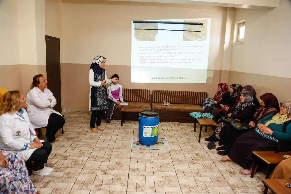 Şehitkamil’den Kursiyerlere Atık Yağ Semineri