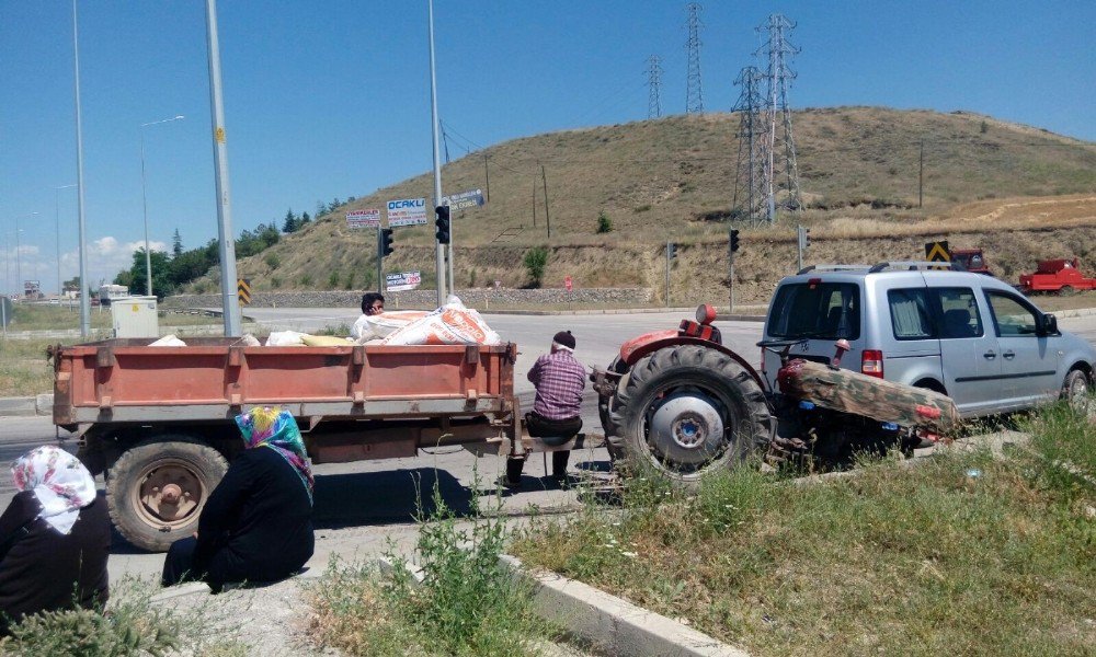 Çorum’da Trafik Kazası: 1 Yaralı