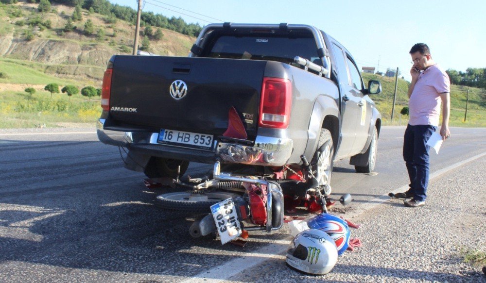 Tavşanlı’da Trafik Kazası: 2 Yaralı