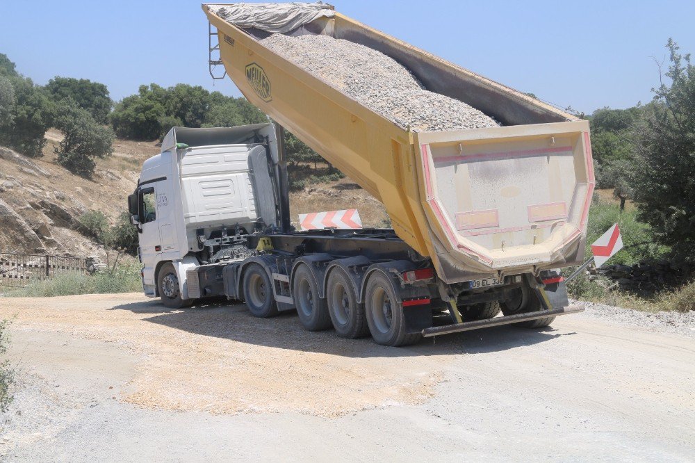 Aydın Büyükşehir Belediyesi Söke’de Asflat Sezonuna Hızlı Girdi