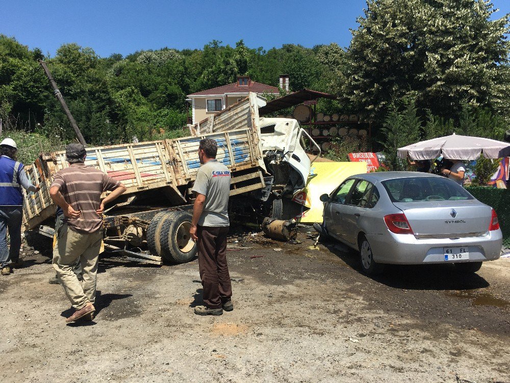 Beykoz’da Faciaya Ramak Kaldı