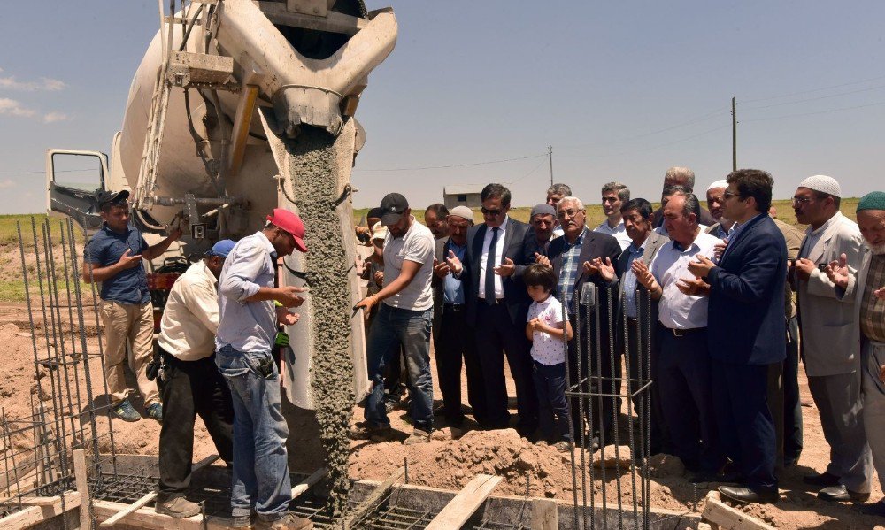 Ahlat’ın 32’nci Camisinin Temeli Atıldı