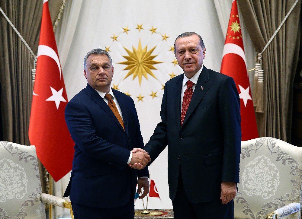 Cumhurbaşkanı Erdoğan, Macaristan Başbakanı Orban’ı Kabul Etti