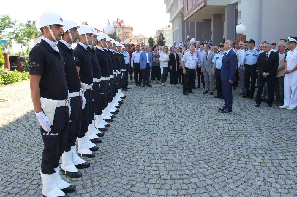 Denizli Valiliği’ne Atanan Vali Hasan Karahan Giresun’a Veda Etti