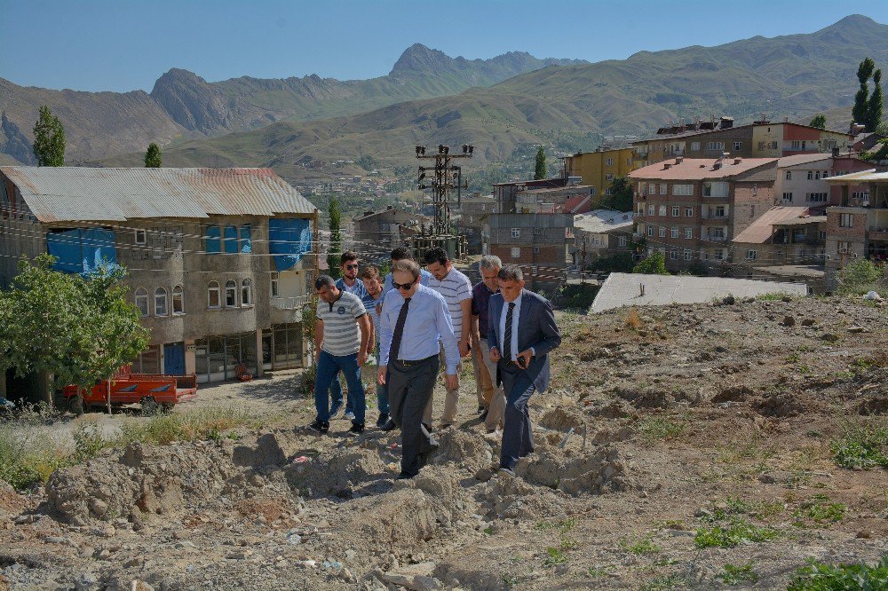 Hakkari’nin Park Hasreti Sona Eriyor