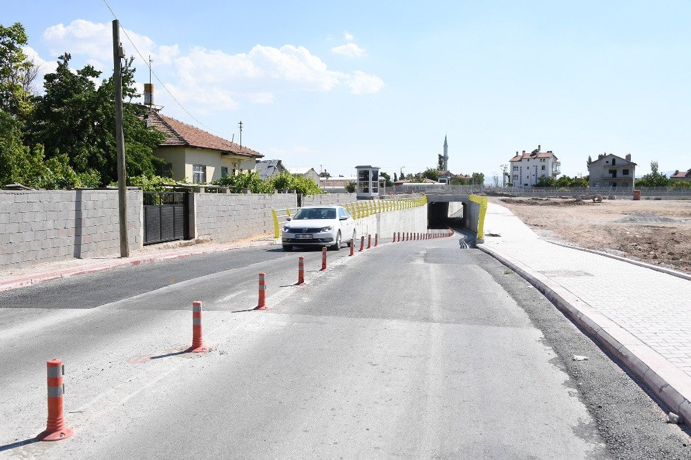 Konya-karaman Yht Hattında İki Alt Geçit Trafiğe Açıldı