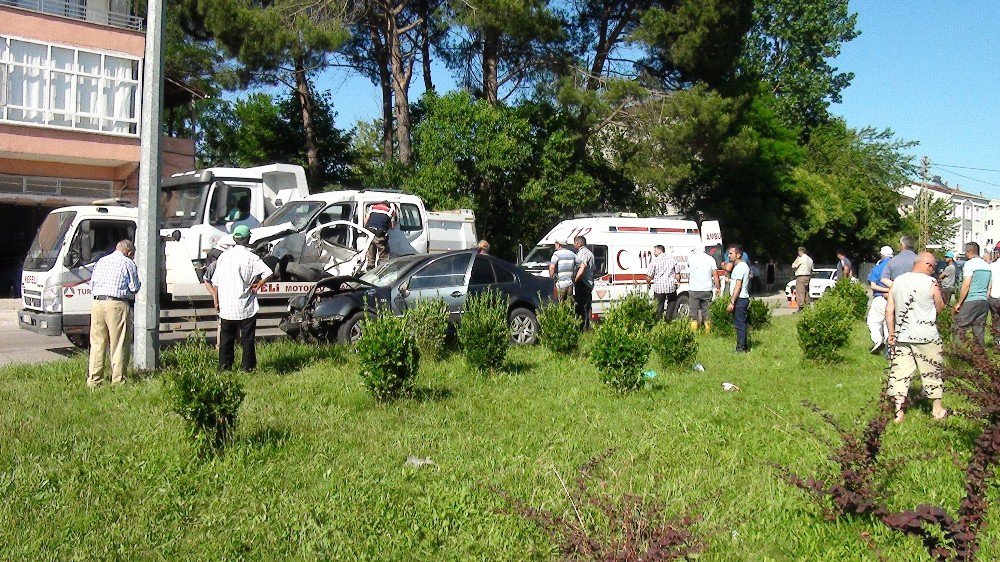 Samsun’da Trafik Kazası: 1 Ölü, 9 Yaralı