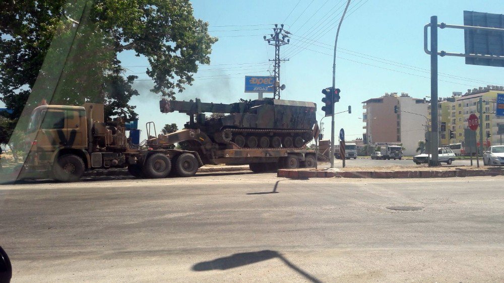 Hatay’da Sınır Birliklerine Takviye