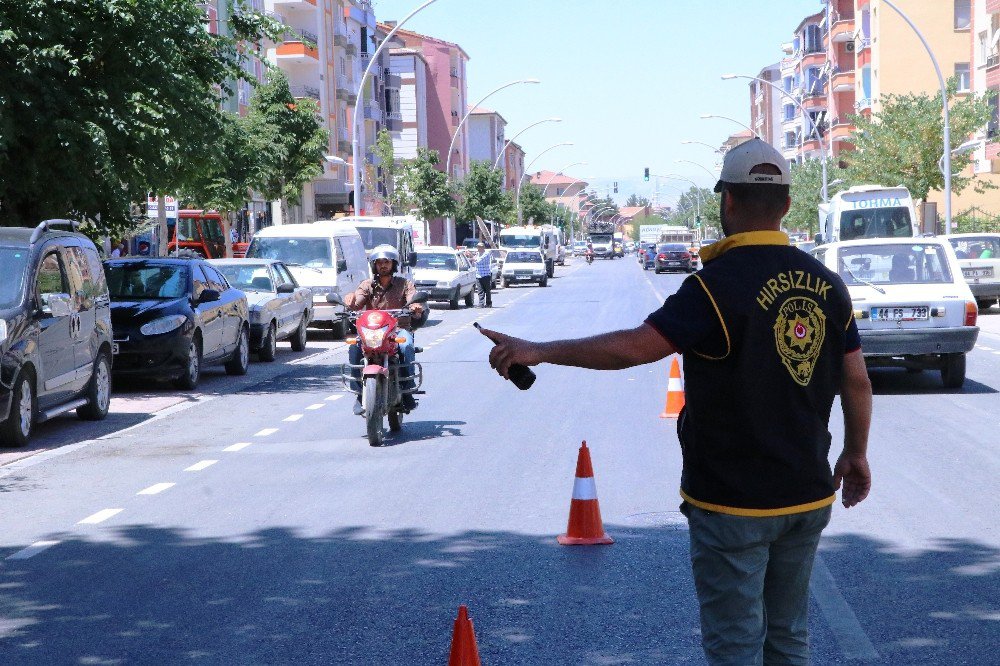 Malatya Emniyetinden Motosiklet Uygulaması