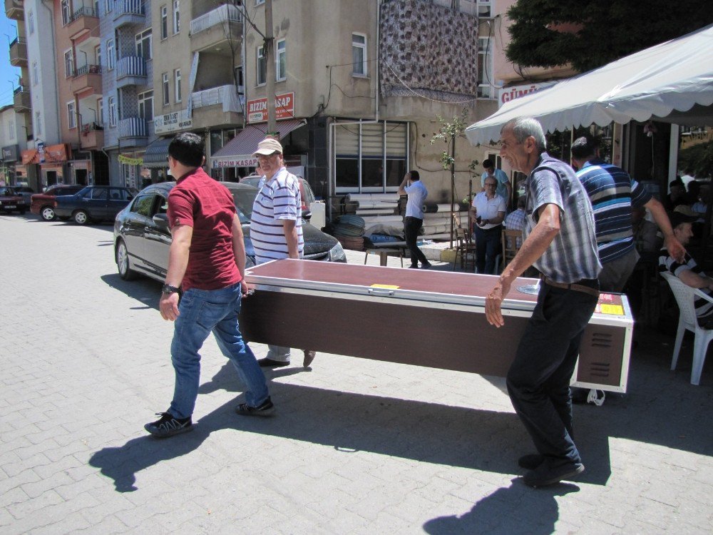 Hisarcık Belediyesinden Klimalı Tabut Hizmeti