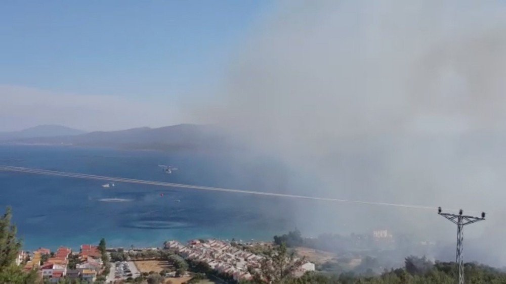 İzmir’de İkinci Orman Yangını