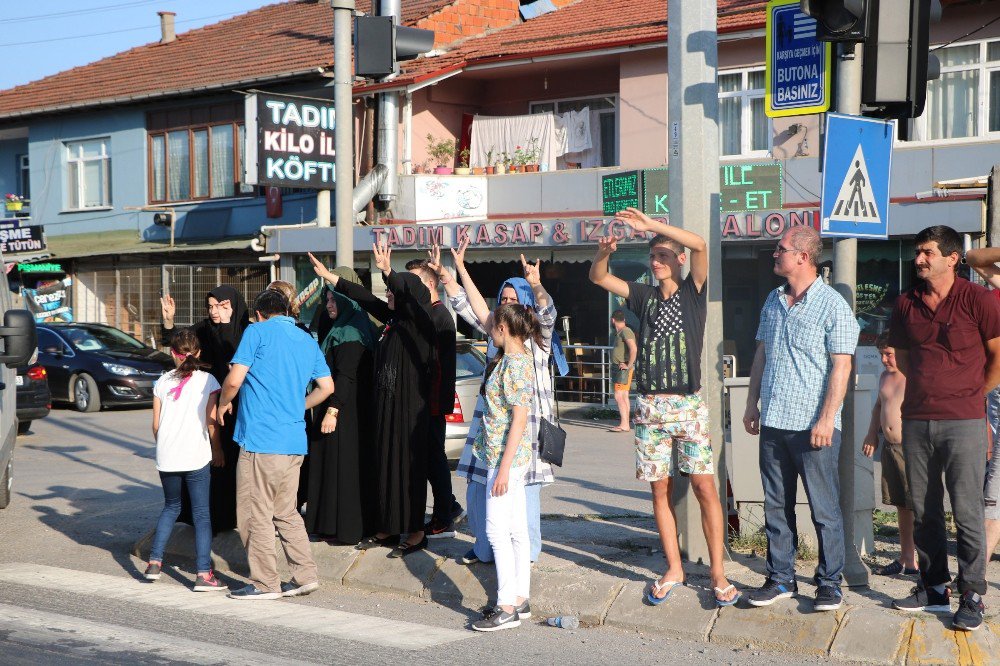 Kocaeli’nde Adalet Yürüyüşü Tepkisi