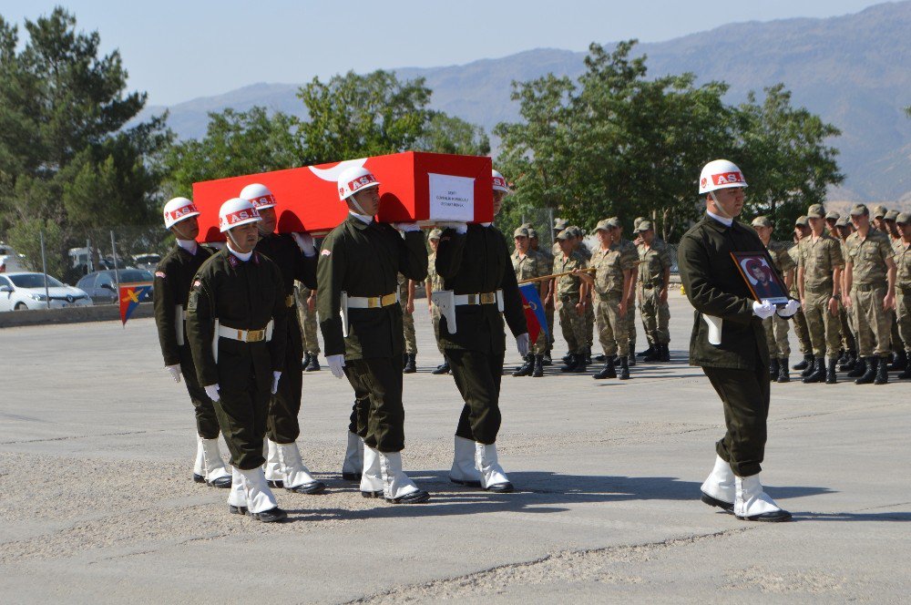 Şehit Korucu İçin Tören Düzenlendi