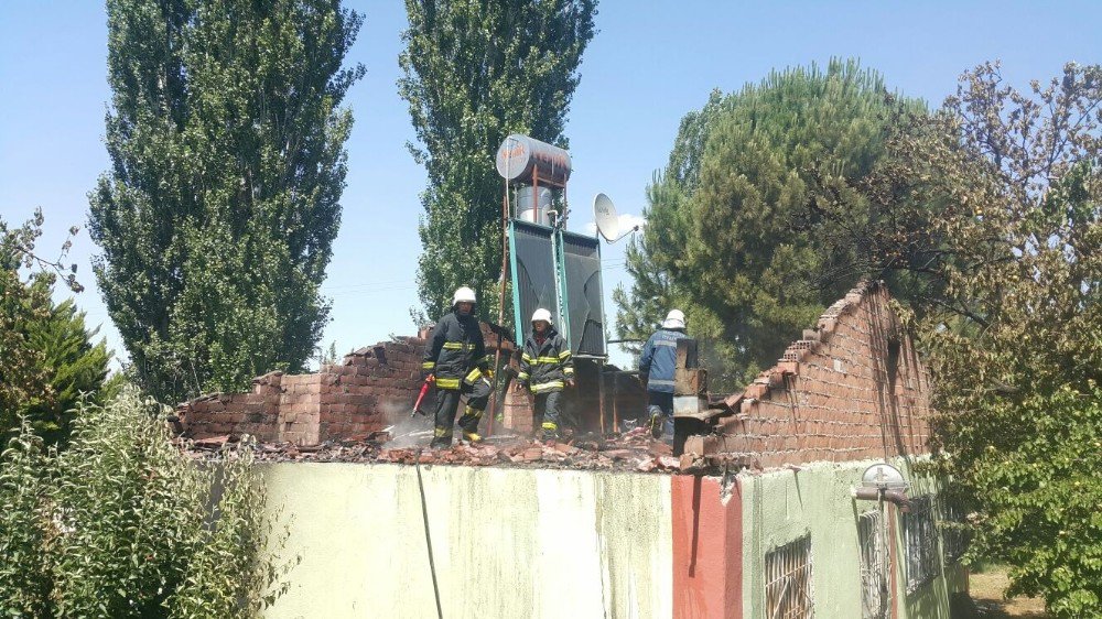 Malatya’da Ev Yangını