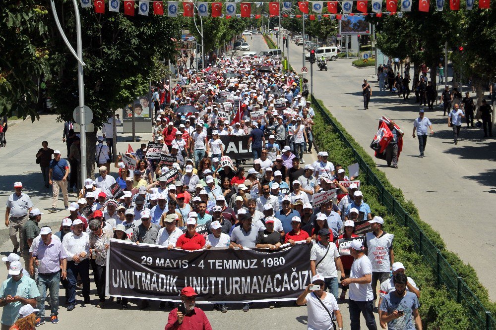 Çorum Olaylarında Hayatını Kaybedenler Anıldı