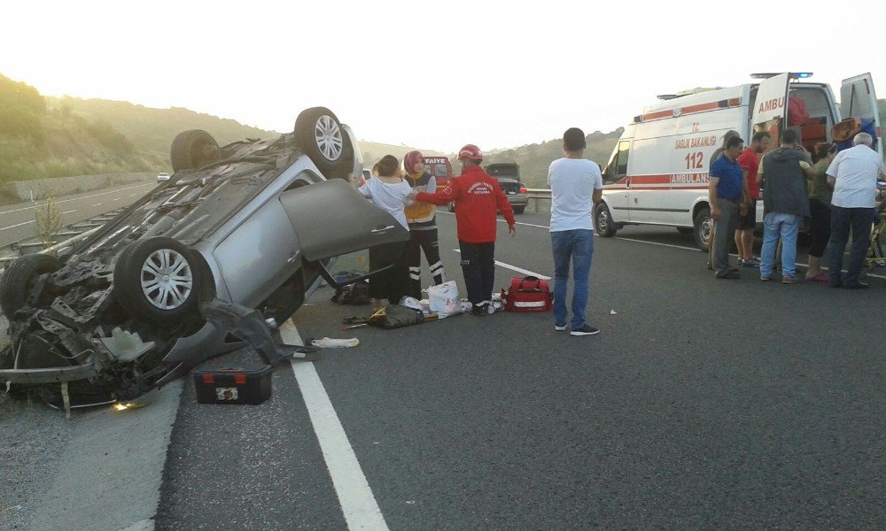 Balıkesir’de Trafik Kazası: 4 Yaralı