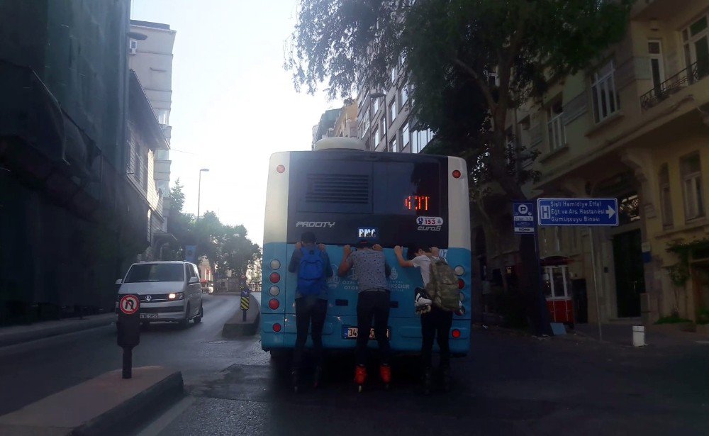 Patenci Gençlerin Tehlikeli Yolculuğu Kamerada