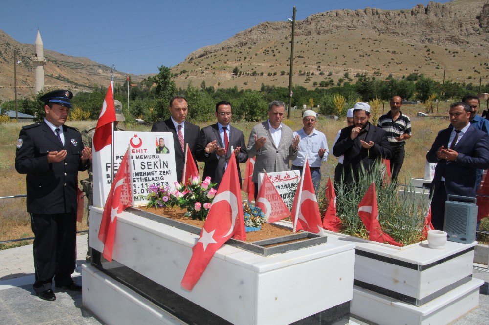 Vali Kaldırım, Şehit Fethi Sekin’in Mezarını Ziyaret Etti