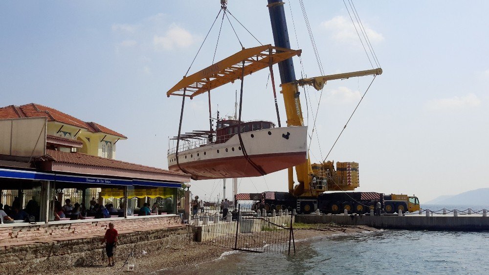 Atatürk’ün Gezinti Teknesi Artık Çanakkale’deki Deniz Müzesi’nde Ziyaretçilerini Ağırlayacak