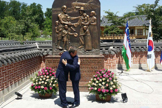 Güney Kore’de ’Özbek Halkına Teşekkür Anıtı’ Açıldı