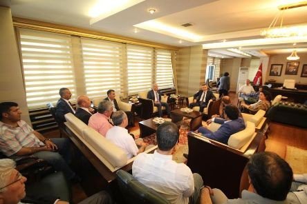 Ak Parti Ağrı Teşkilatı Vali Elban’ı Ziyaret Etti