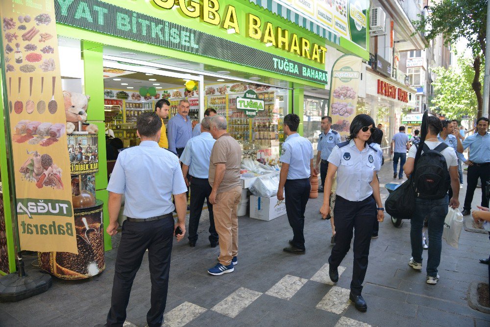 Kaldırımlar Yayaların Güvenliği İçin Denetleniyor