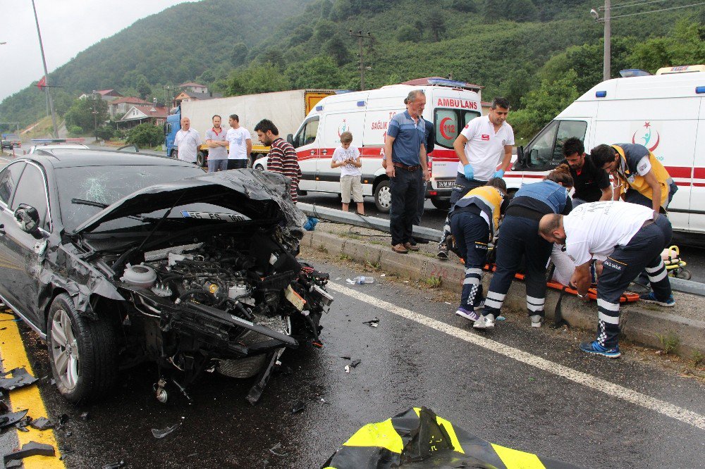 Bolu Dağı’nda Trafik Kazası: 2 Yaralı