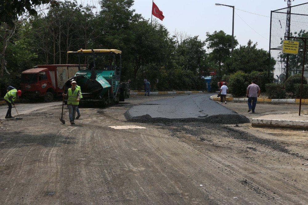 Eyüp’te Asfaltlar Yenileniyor