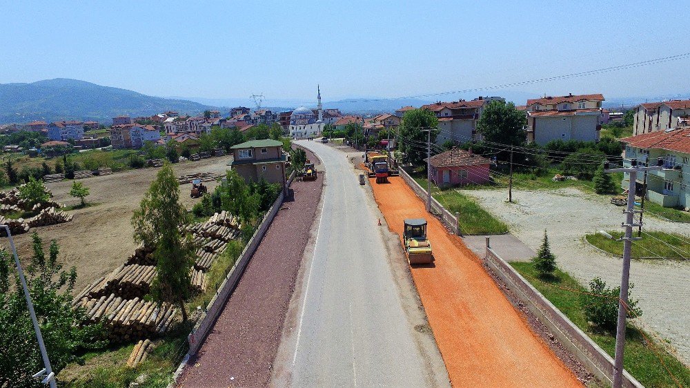 Başiskele Galip Erenoğlu Caddesi Genişletiliyor